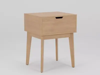 Ventura Nightstand 45x40x60 Low-poly 3D model