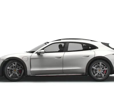 Porsche Taycan Cross Turismo 2022 3D model