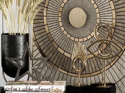 decorative set02 3D model