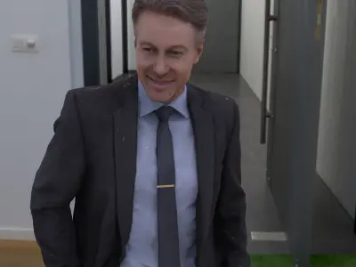  tie clip 1 3D print model