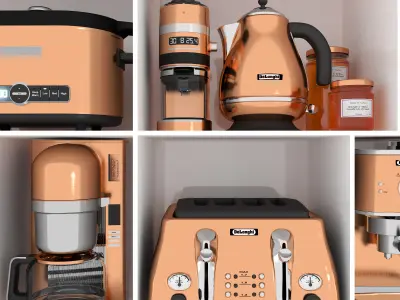 Kitchen Appliance 002 3D model 3D model