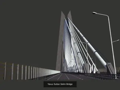 istanbul bridges 3D Model Collection