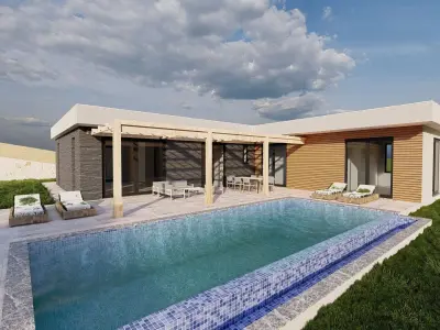 Villa 3D model get