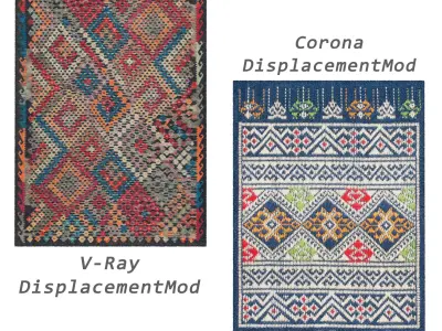 Rugs No 1036 Low-poly 3D model