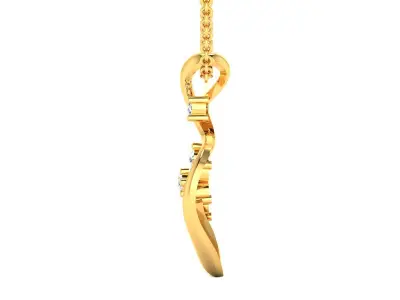 Women pendant 3dm stl render detail  3D print model