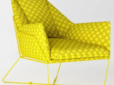 crosshaven accent chair 3D model