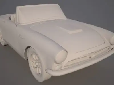 Sunbeam tiger 1966 printable model 3D print model