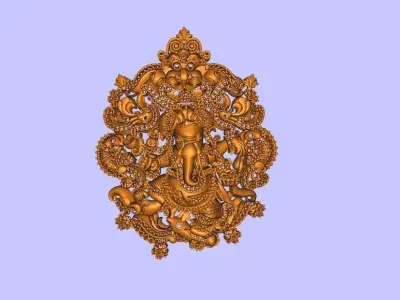GANPATI PENDENT  3D print model