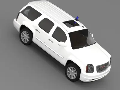 GMC Denali FBI 3D model