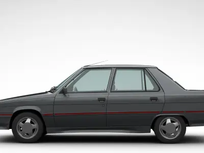 Renault 9 Turbo 3D model
