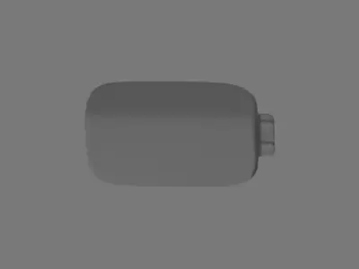 AUDI Q7 REAR BUMPER COVER 3D print model