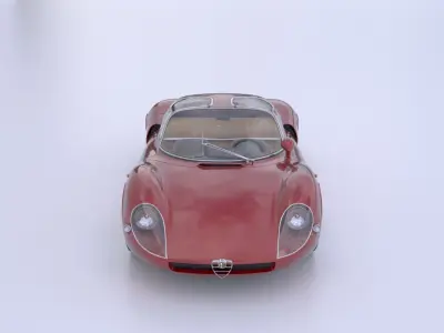 Alfa Romeo 33 Stradale 1968 3D 3D model