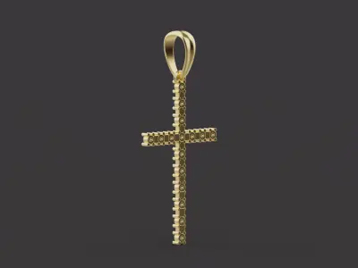 Cross Pendant 53739 3D print model