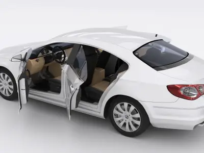 Volkswagen Passat CC 3D model