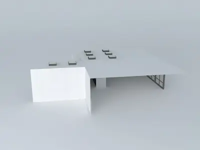 Kitchen lego house Free 3D model