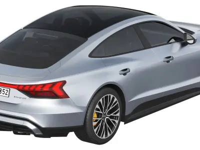 Audi S e-tron GT 2025 3D model