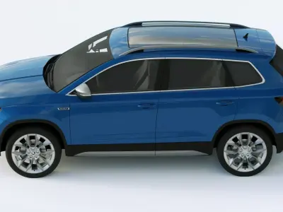 Skoda Karoq Scout 2019 3D model