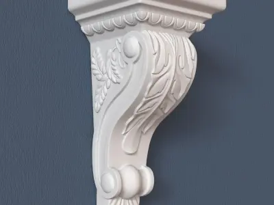 Decorative Corbel 3D model 15