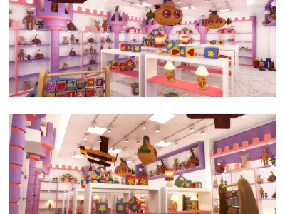 Toy shop 3D model