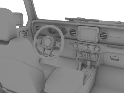 Jeep Gladiator  High precision 3D printing model file 3D print model