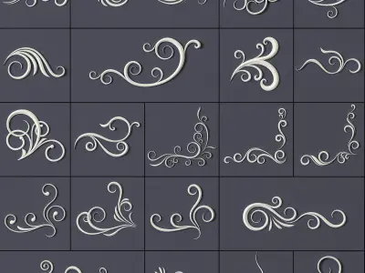 407 ARCHITECTURAL KITBASH - VOL 02 3D model