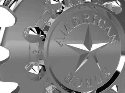 AMERICAN FORCE G17 EVO DRW WHEEL 3D print model