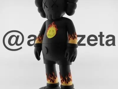 Kaws Palm Angels 2 for Print 3D print model