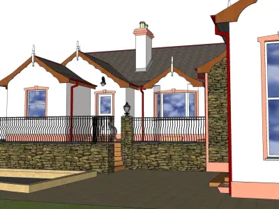 Retirement Dwelling  UK 3D model