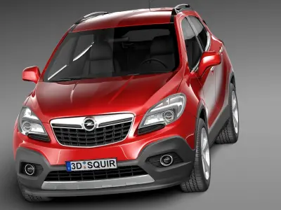 Opel Mokka 2013 3D model
