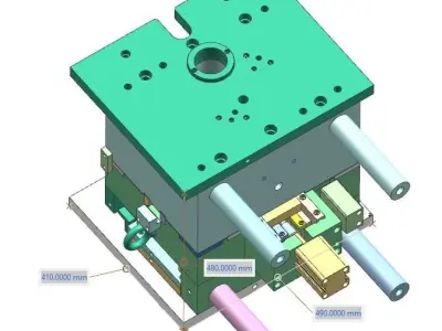 Plastic Mold HOUSING 3D print model
