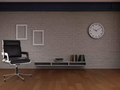Hall Room  Free 3D model