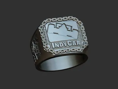 Indy 500 Ring Indianapolis Race 3D print model