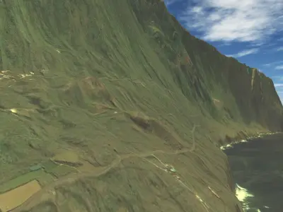 El Hierro Canary  Island  high level details 3D print and 3D model