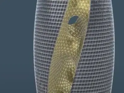 business building 3D model