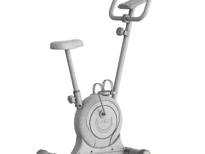 Zipro One S exercise bike 3D model