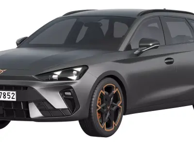 Cupra Leon Sportstourer 2025 3D model