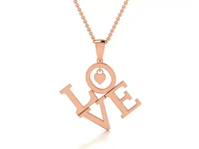 Women Pendant 3D print model