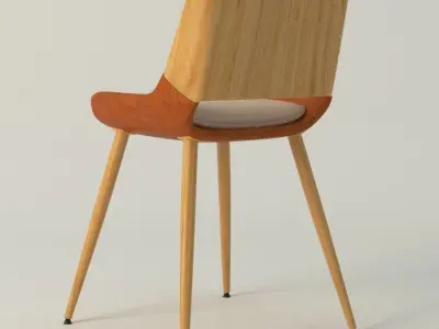 Basil Leisure Chair 3D model