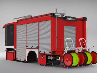 Schlingmann VARUS with Teamcab 3D model