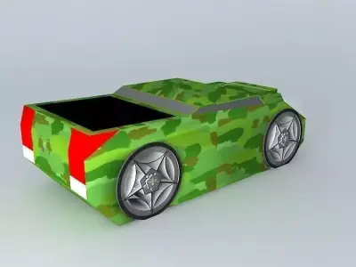 Army Truck Free 3D model