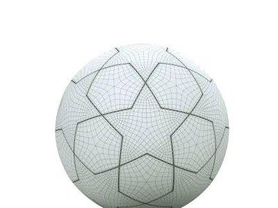 Chempions league ball 3D model