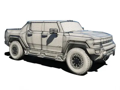 2022 GMC Hummer EV 3D model