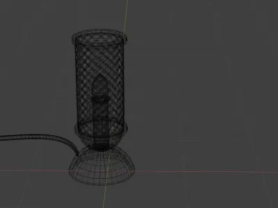 Antique  Old Lamp 3D Model Free 3D model