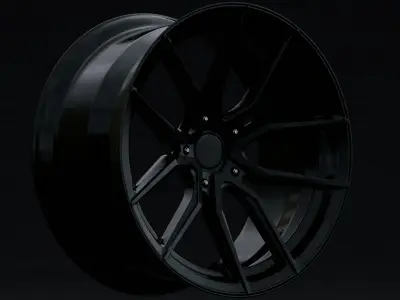 XXR 559 Aftermarket Wheel Low-poly 3D model