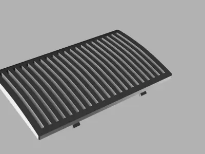 old vw airvent 3D model