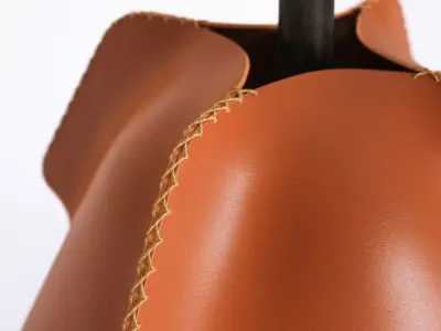 DS 615 Round Dining Table 3D model