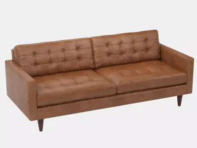 Joybird Eliot Leather Sofa  3D model