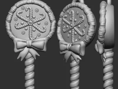 CHRISTMAS DECORATION SET 3D print model