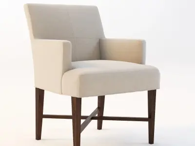 Bolier Rosenau Armchair 50015 3D model