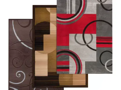 Rug Set 723 3D model